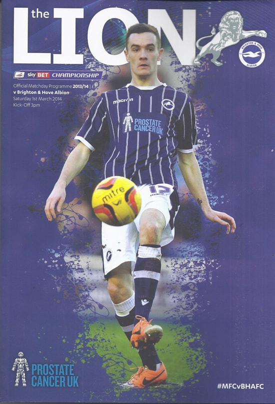 Millwall FC v Brighton & Hove Albion FC